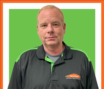 Keith Dudley, team member at SERVPRO of Montgomery County