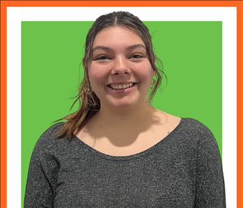 Rileigh Roberts, team member at SERVPRO of Montgomery County