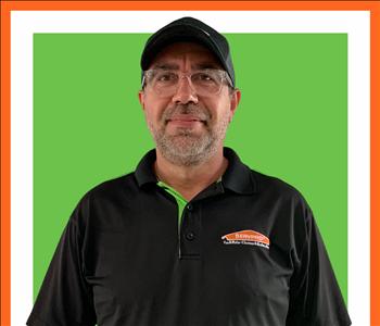 Gustavo Vielma, team member at SERVPRO of Montgomery County