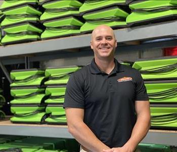 Stephen Gallimore II, team member at SERVPRO of Henry, Benton, Humphreys, and Hickman Counties