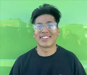 Gustavo Mota, team member at SERVPRO of Anaheim West