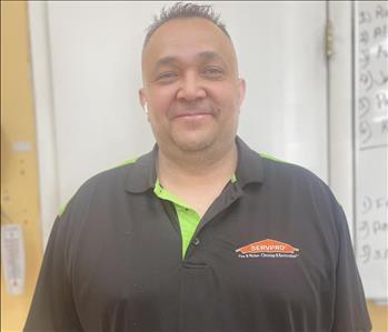 Johnny Pacheco, team member at SERVPRO of Ozone Park