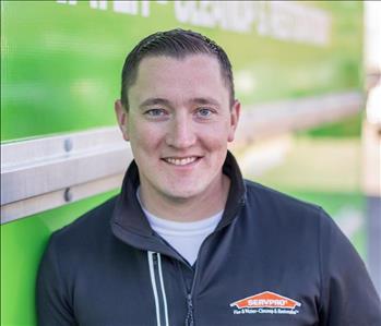 Justin Gallagher, team member at SERVPRO of Lafayette / Louisville