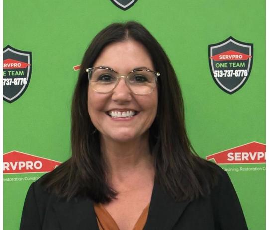 Stephanie Wright, team member at SERVPRO of East Central Cincinnati