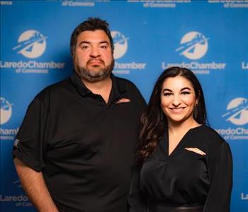 Joseph and Sandra Wirsching, team member at SERVPRO of North Laredo