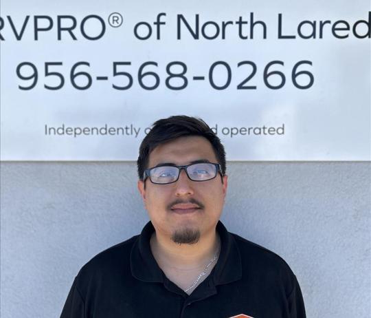 Alberto Flores, team member at SERVPRO of North Laredo