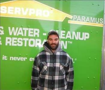 Kyle Meehan, team member at SERVPRO of Northeast Bergen County, Fair Lawn