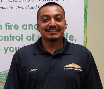 Jorge, team member at SERVPRO of Northwest Las Vegas