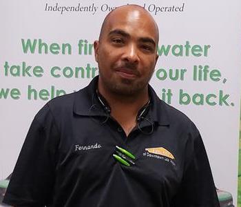 Fernando, team member at SERVPRO of Northwest Las Vegas