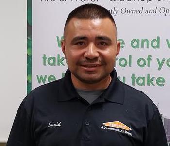 David, team member at SERVPRO of Northwest Las Vegas