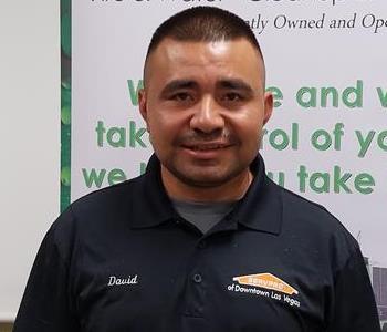 David, team member at SERVPRO of Summerlin North / Sun City