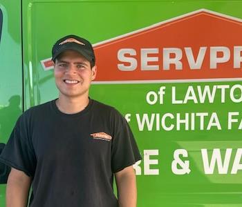 Jose Salas, team member at SERVPRO of Wichita Falls