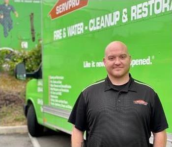 Drew Harvey, team member at SERVPRO of Richmond and Henrico County