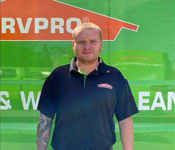 Justin Ballas, team member at SERVPRO of Richmond and Henrico County