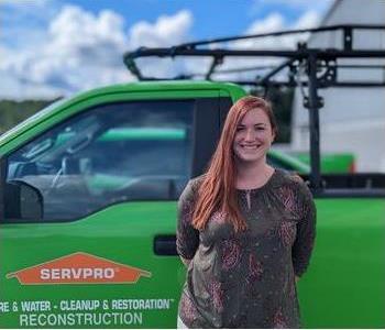 Danielle Faison, team member at SERVPRO of Richmond and Henrico County