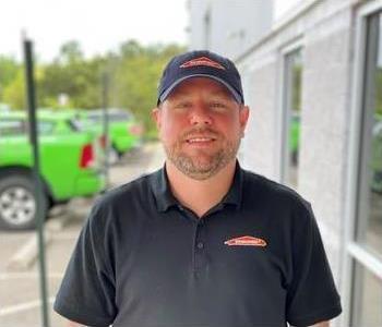 Justin Crenshaw, team member at SERVPRO of Richmond and Henrico County
