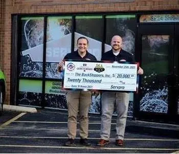 Kevin and Matt, team member at SERVPRO of Clayton / Ladue