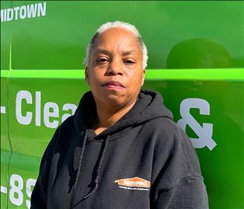 Denene Berry, team member at SERVPRO of Downtown Oklahoma City, Midtown