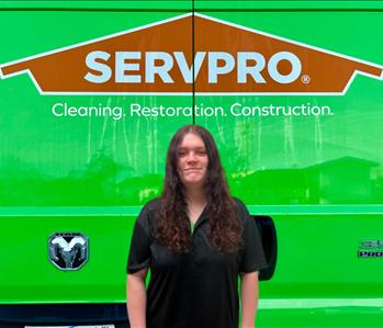 Haleigh Davis, team member at SERVPRO of Brunswick & South Columbus Counties
