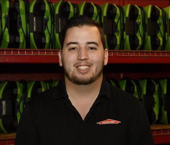 Colin Kirby, team member at SERVPRO of South Williamson County