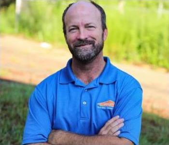 Jonathan Sellers, team member at SERVPRO of Brookhaven, McComb & Columbia