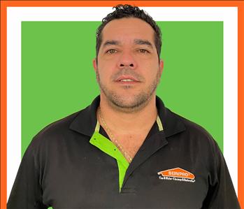 Roberto Rodriguez, team member at SERVPRO of Central St. Petersburg / Pinellas Park