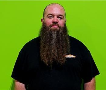 Justin Woosley, team member at SERVPRO of Washington