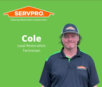 Cole, team member at SERVPRO of St. Augustine, St. Augustine Beach, S. Nocatee and World Golf Village