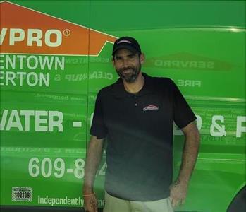 Brian Wieczorkowski, team member at SERVPRO of Bordentown / Pemberton
