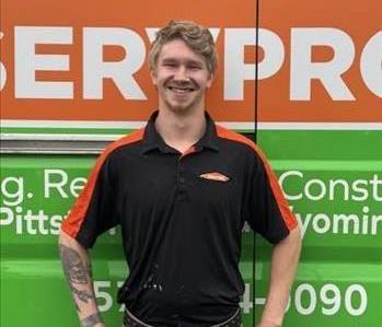 Nate Baylor, team member at SERVPRO of Kingston, Pittston City and Wyoming County