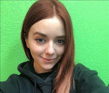 Jazmin Urena, team member at SERVPRO of North Sacramento