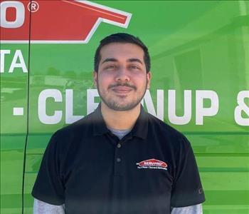 Gabriel Quintero, team member at SERVPRO of La Jolla