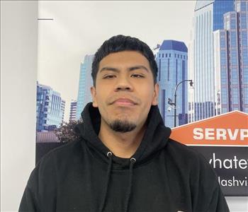Uriel Pamla, team member at SERVPRO of Freehold