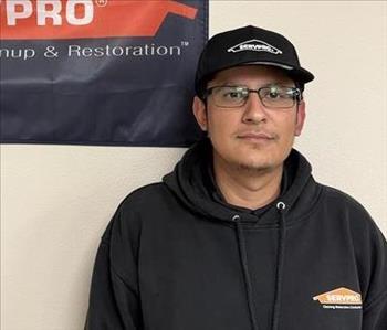 Jesus Ramirez, team member at SERVPRO of Irwindale / Baldwin Park