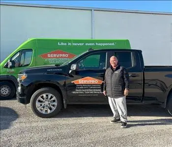 Jacob Zertuche, team member at SERVPRO of North Central San Antonio