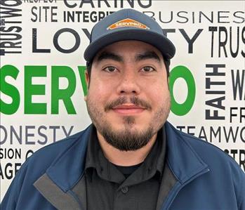 Arturo Benavidez – Production Manager, team member at SERVPRO of Lake Elsinore / Perris / Menifee Northwest