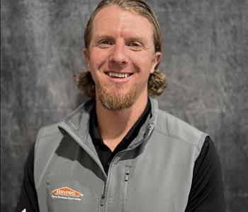Chad Smith, team member at SERVPRO of Northwest Genesee County