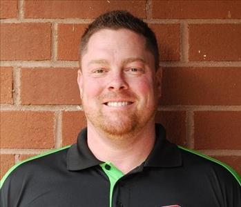 Davin Mortenson, Construction Manager, team member at SERVPRO of Lincoln, Southern, and Northeast Gaston Counties