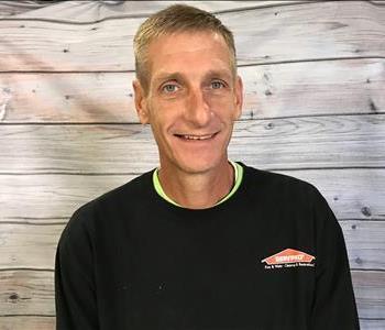 David Bansek, team member at SERVPRO of The North Coast
