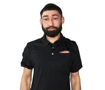 David Vasquez, team member at SERVPRO of The North Coast