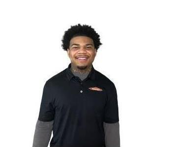 Deonte Redding, team member at SERVPRO of The North Coast