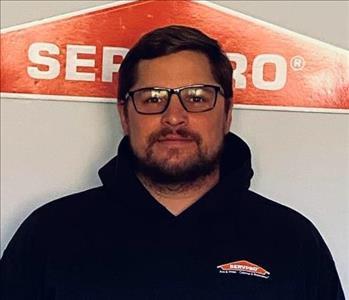 Joseph Hughes, team member at SERVPRO of Cecil County