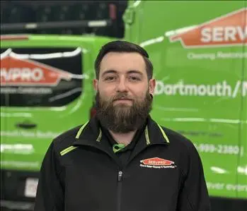 Lucas Vieira, team member at SERVPRO of Fall River