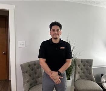 Jorge Reyes, team member at SERVPRO of Houston Heights