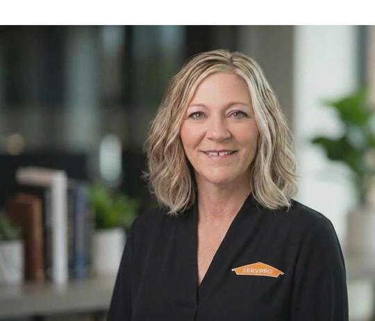 Jill Parker, team member at SERVPRO of Ames