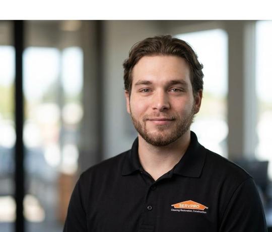 Trent Hawley, team member at SERVPRO of Ames