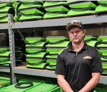 Michael Baytes, team member at SERVPRO of Calloway, Marshall, Caldwell, and Trigg Counties