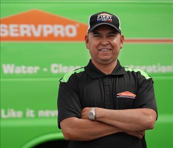 Santos Franco, team member at SERVPRO of Frederick County