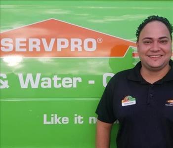 Richard Millet, team member at SERVPRO of Southeast Hollywood, Hallandale