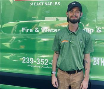 Michael Bergeron, team member at SERVPRO of East Naples